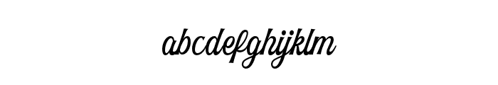 TheGarland-Script Font LOWERCASE