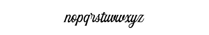 TheGarland-Script Font LOWERCASE
