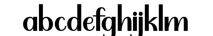 TheGathon Font LOWERCASE