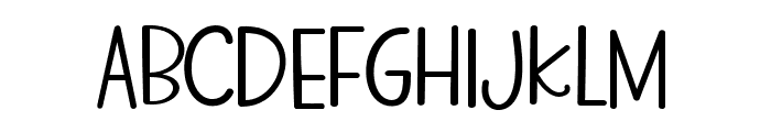 TheGhoby Font UPPERCASE