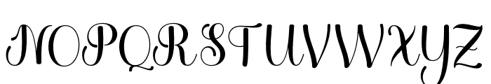 TheGlester Font UPPERCASE