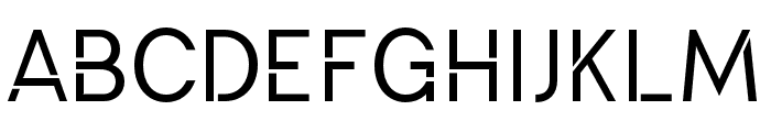 TheGlory-Regular Font UPPERCASE