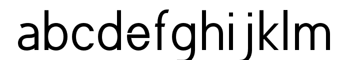 TheGlory-Regular Font LOWERCASE