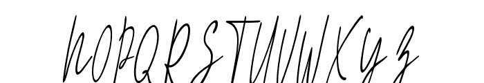 TheHandStyle Font UPPERCASE