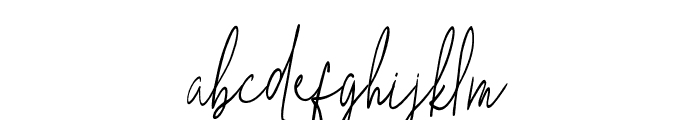 TheHandStyle Font LOWERCASE
