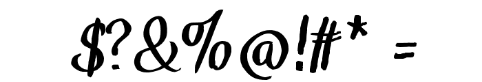 TheHarmony Font OTHER CHARS