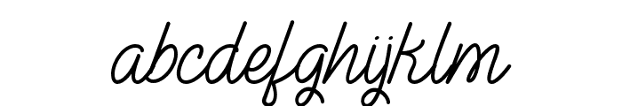 TheIllusionofBeauty Font LOWERCASE