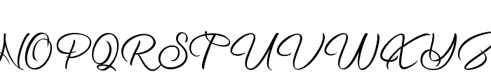 TheKingOfRomance Font UPPERCASE
