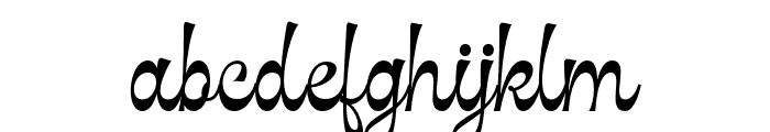 TheLadyBird-Regular Font LOWERCASE