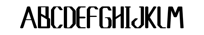 TheLighthouseTower-Regular Font UPPERCASE