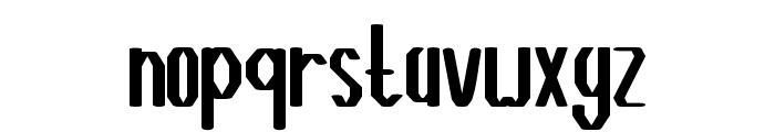 TheLighthouseTower-Regular Font LOWERCASE