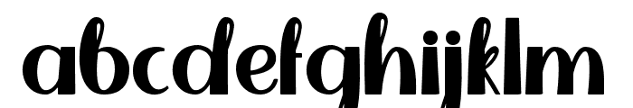 TheLittleBaby Font LOWERCASE