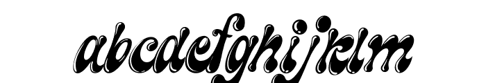 TheMaggieNut-Shine Font LOWERCASE