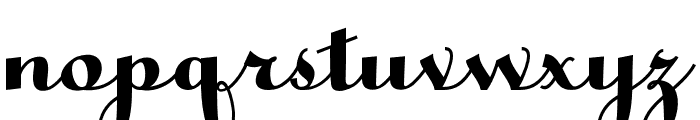 TheMagisterScript Font LOWERCASE