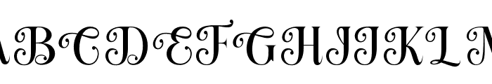 TheMalgena Font UPPERCASE