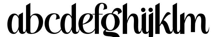 TheMalgena Font LOWERCASE