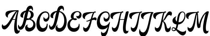 TheManthe Font UPPERCASE