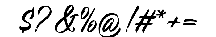 TheMarchilia-Medium Font OTHER CHARS