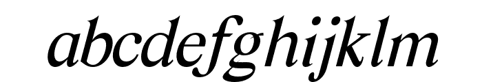 TheMinang-Italic Font LOWERCASE
