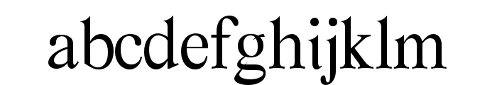 TheMinang-Light Font LOWERCASE