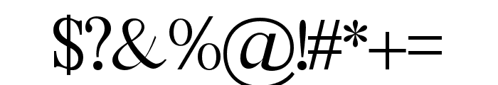 TheMinang-Regular Font OTHER CHARS