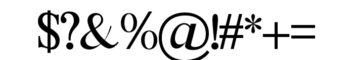 TheMinang-SemiBold Font OTHER CHARS