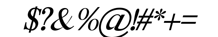 TheMinang-SemiBoldItalic Font OTHER CHARS