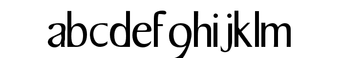 TheMoonlight Font LOWERCASE