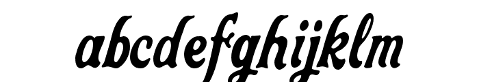 TheMordent-Regular Font LOWERCASE