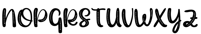 TheNiguella Font UPPERCASE