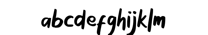 TheOsage Font LOWERCASE
