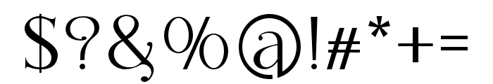 ThePaloma Font OTHER CHARS
