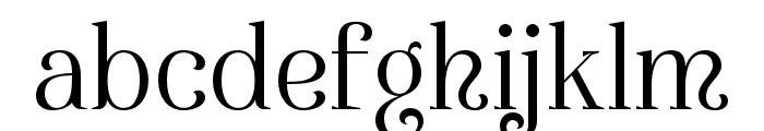 ThePenguin-Regular Font LOWERCASE
