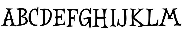 ThePinesicleStock-Regular Font UPPERCASE