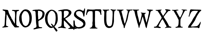 ThePinesicleStock-Regular Font UPPERCASE