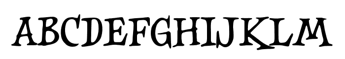 ThePinesicleStock-Regular Font LOWERCASE