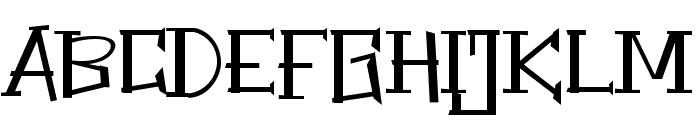 ThePowerOfFear-Regular Font UPPERCASE