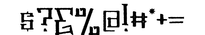 ThePowerOfFear-Stamp Font OTHER CHARS