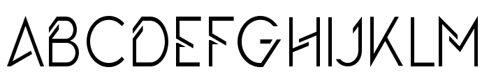 TheQueensGambit-Regular Font UPPERCASE