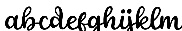 TheRambutan-Regular Font LOWERCASE