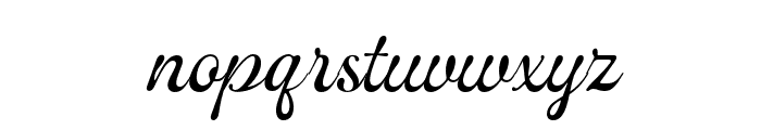 TheRetrolica Font LOWERCASE