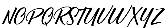 TheRinden-Regular Font UPPERCASE