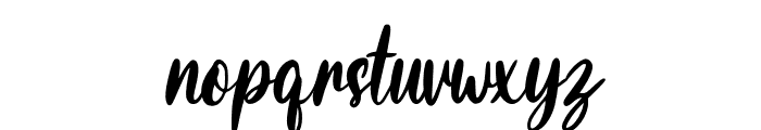 TheRynellia Font LOWERCASE