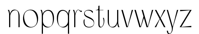 TheSaroja-Regular Font LOWERCASE