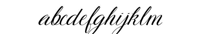 TheSecret-Regular Font LOWERCASE