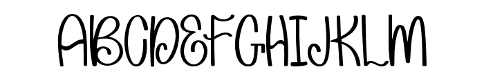 TheSecretBookcase Font UPPERCASE