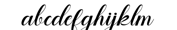 TheShailent Font LOWERCASE