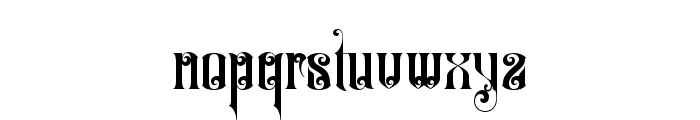 TheShallter-Regular Font LOWERCASE