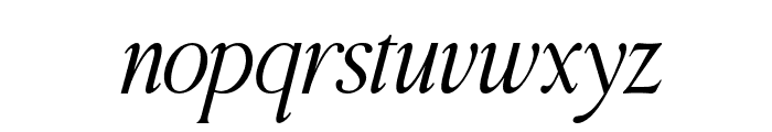 TheSunshineDisplayItalic-Reg Font LOWERCASE