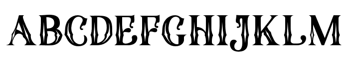 TheThrone-Regular Font UPPERCASE